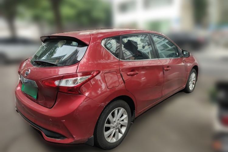 Used Nissan Tiida 2016 1.6L CVT Cool Dynamic Edition Rear Right 45 Deg