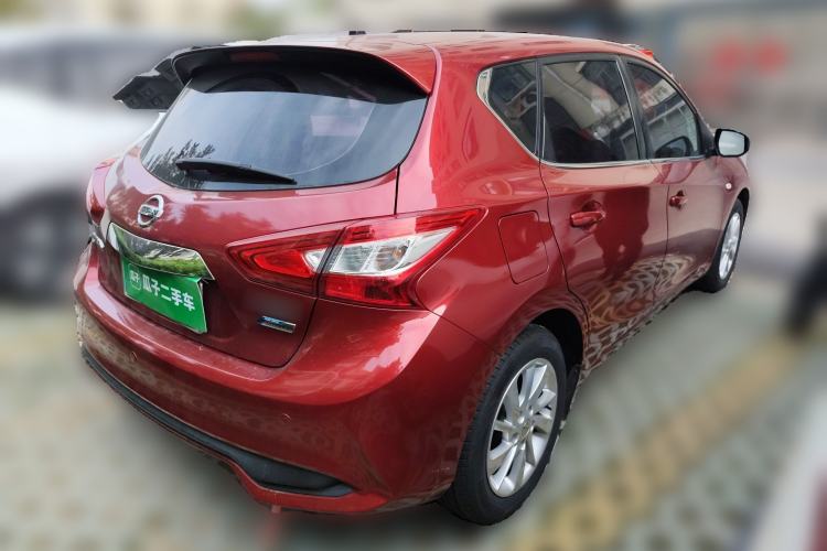 Used Nissan Tiida 2016 1.6L CVT Cool Dynamic Edition Rear Right 45 Deg