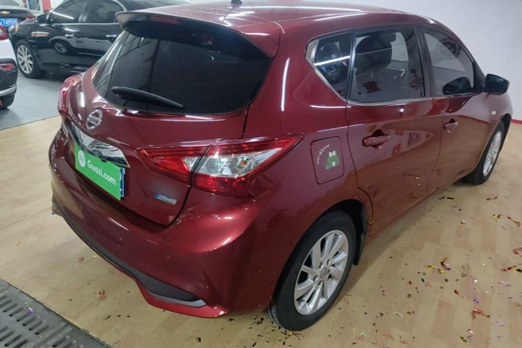 Used Nissan Tiida 2016 1.6L CVT Cool Dynamic Edition Rear Right 45 Deg