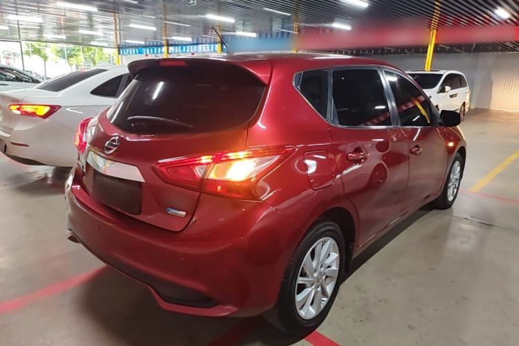 Used Nissan Tiida 2016 1.6L CVT Cool Dynamic Edition Rear Right 45 Deg