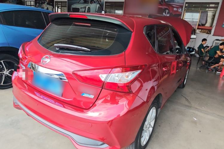 Used Nissan Tiida 2016 1.6L CVT Cool Dynamic Edition Rear Right 45 Deg