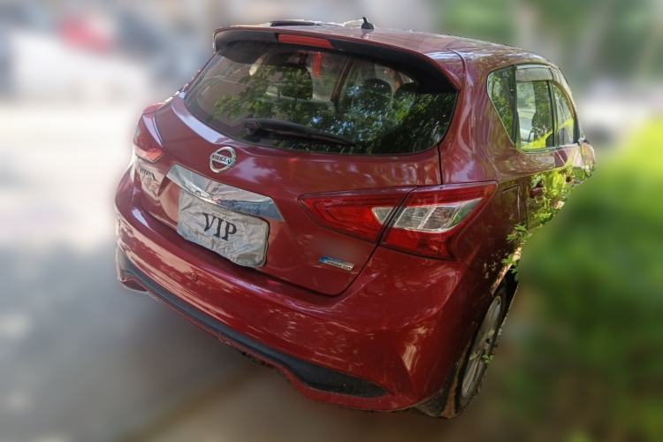 Used Nissan Tiida 2016 1.6L CVT Cool Dynamic Edition Rear Right 45 Deg