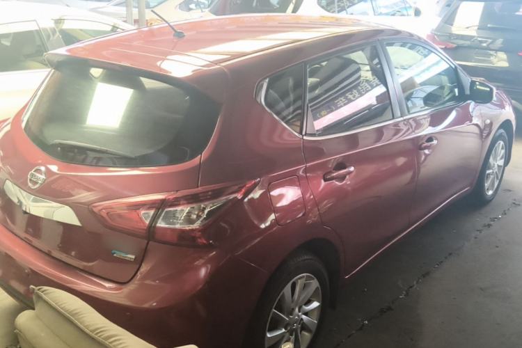 Used Nissan Tiida 2016 1.6L CVT Cool Dynamic Edition Rear Right 45 Deg