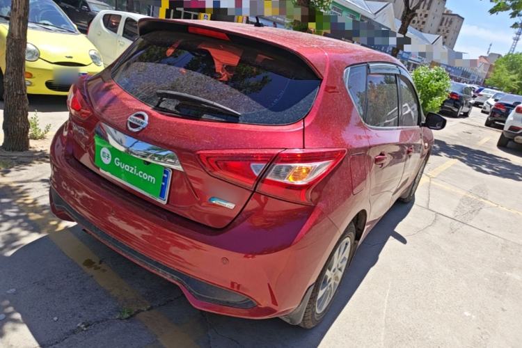 Used Nissan Tiida 2016 1.6L CVT Cool Dynamic Edition Rear Right 45 Deg
