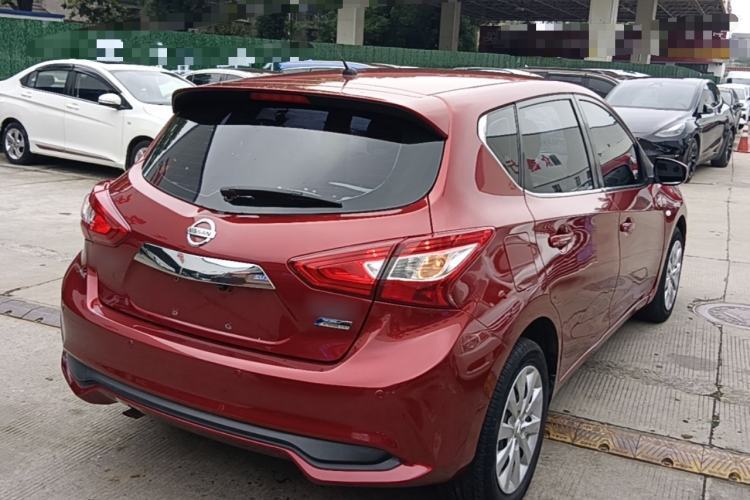 Used Nissan Tiida 2016 1.6L CVT Joyride Edition Rear Right 45 Deg