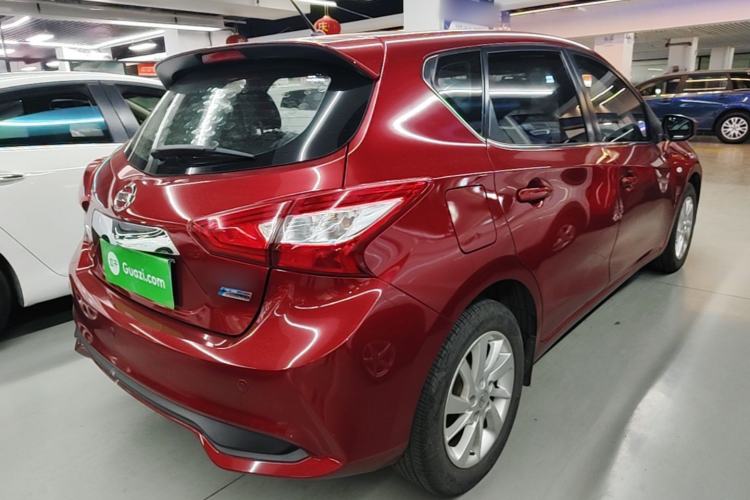 Used Nissan Tiida 2016 1.6L CVT Cool Dynamic Edition Rear Right 45 Deg