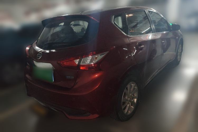 Used Nissan Tiida 2016 1.6L CVT Cool Dynamic Edition Rear Right 45 Deg