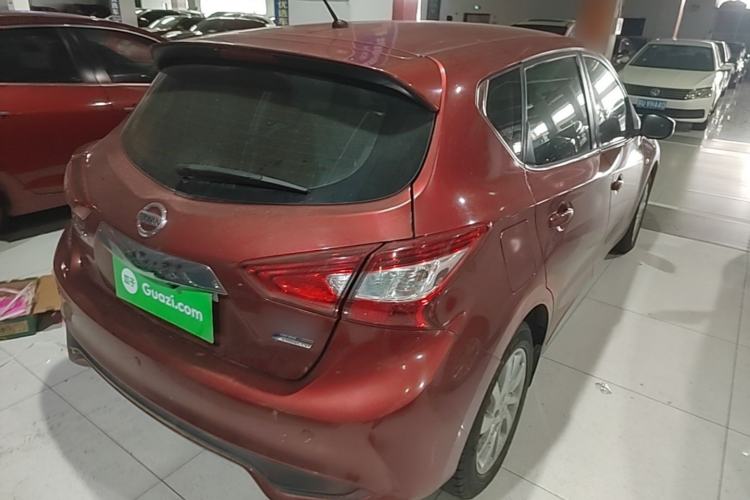 Used Nissan Tiida 2016 1.6L CVT Cool Dynamic Edition Rear Right 45 Deg