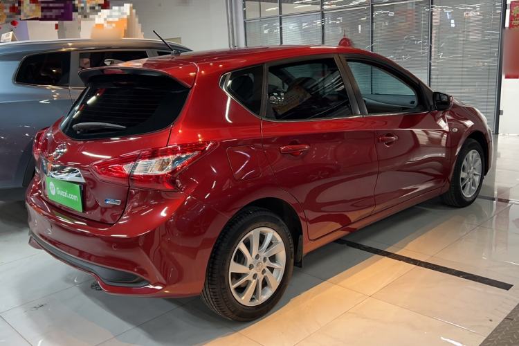 Used Nissan Tiida 2016 1.6L CVT Cool Dynamic Edition Rear Right 45 Deg