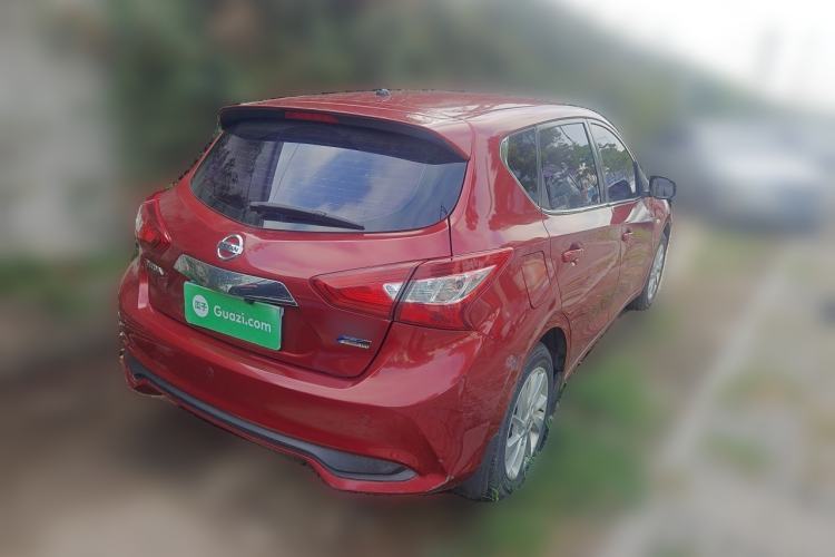 Used Nissan Tiida 2016 1.6L CVT Cool Dynamic Edition Rear Right 45 Deg