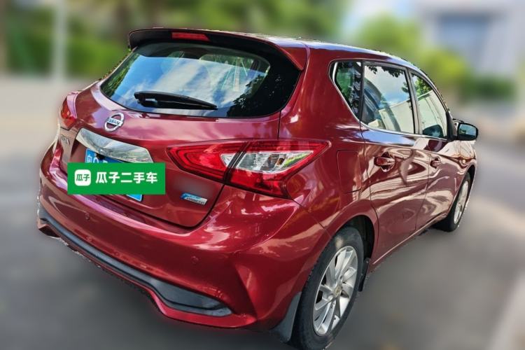 Used Nissan Tiida 2016 1.6L CVT Cool Dynamic Edition Rear Right 45 Deg