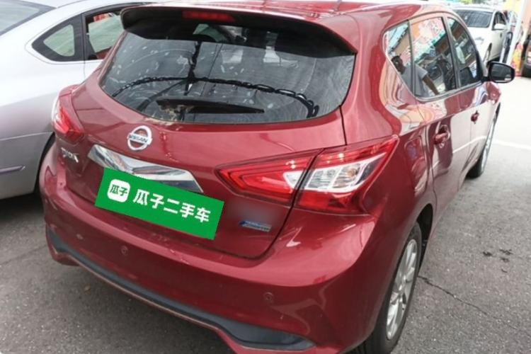 Used Nissan Tiida 2016 1.6L CVT Cool Dynamic Edition Rear Right 45 Deg