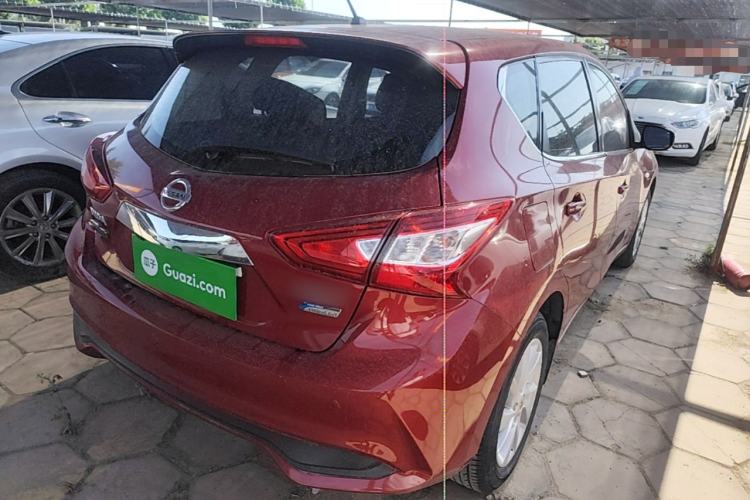 Used Nissan Tiida 2016 1.6L CVT Cool Dynamic Edition Rear Right 45 Deg