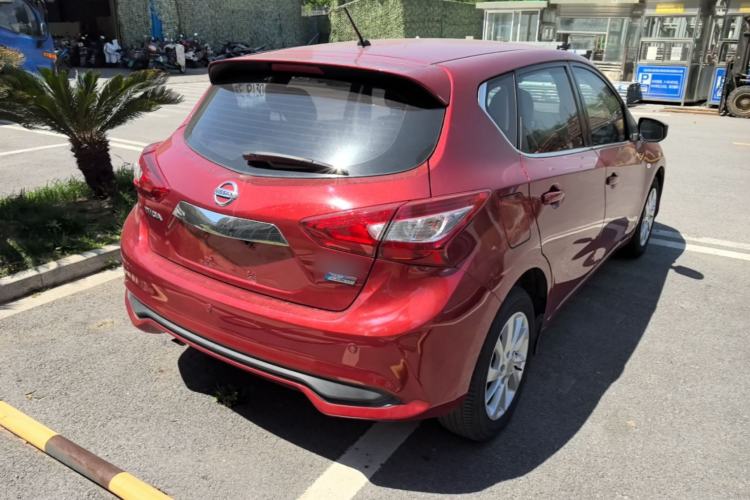 Used Nissan Tiida 2016 1.6L CVT Cool Dynamic Edition Rear Right 45 Deg