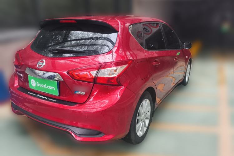 Used Nissan Tiida 2016 1.6L CVT Cool Dynamic Edition Rear Right 45 Deg