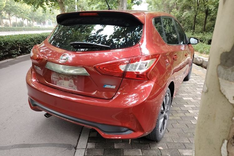 Used Nissan Tiida 2016 1.6L CVT ZhiZun Edition Rear Right 45 Deg