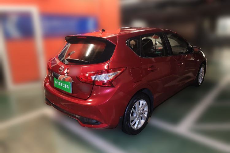 Used Nissan Tiida 2016 1.6L CVT Cool Dynamic Edition Rear Right 45 Deg