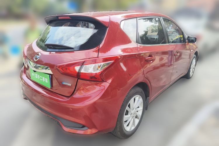 Used Nissan Tiida 2016 1.6L CVT Cool Dynamic Edition Rear Right 45 Deg