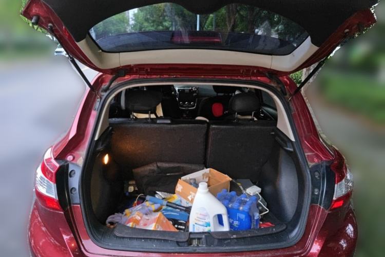 Used Nissan Tiida 2016 1.6L CVT Cool Dynamic Edition Trunk