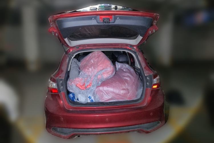 Used Nissan Tiida 2016 1.6L CVT Cool Dynamic Edition Trunk