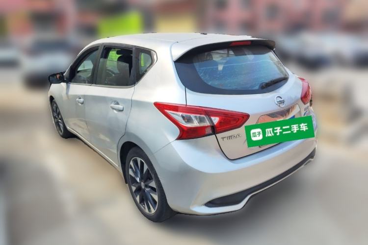 Used Nissan Tiida 2016 1.6L CVT ZhiZun Edition Rear Left 45 Deg