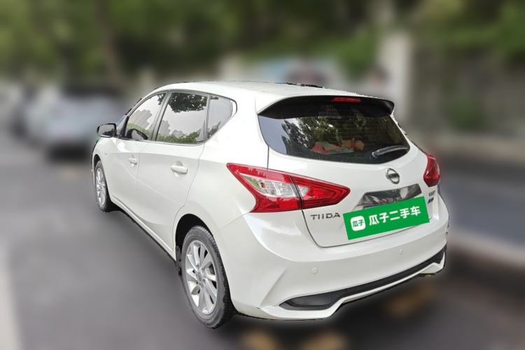Used Nissan Tiida 2016 1.6L CVT Cool Dynamic Edition Rear Left 45 Deg