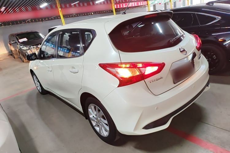 Used Nissan Tiida 2016 1.6L CVT Cool Dynamic Edition Rear Left 45 Deg