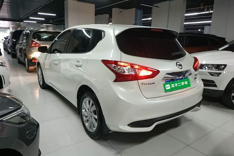 Used Nissan Tiida 2016 1.6L CVT Cool Dynamic Edition Rear Left 45 Deg