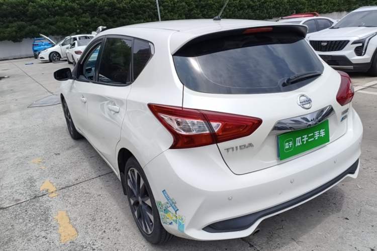 Used Nissan Tiida 2016 1.6L CVT ZhiZun Edition Rear Left 45 Deg