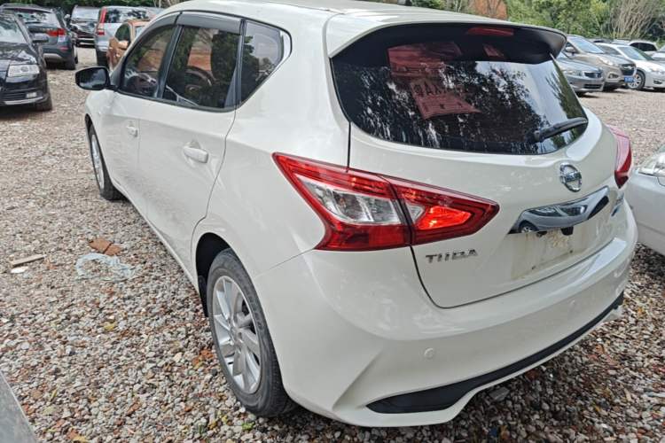 Used Nissan Tiida 2016 1.6L CVT Cool Dynamic Edition Rear Left 45 Deg
