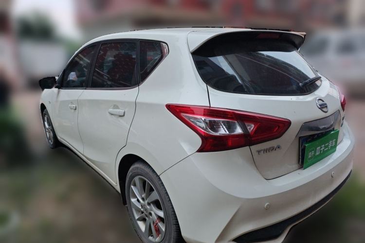 Used Nissan Tiida 2016 1.6L CVT Cool Dynamic Edition Rear Left 45 Deg