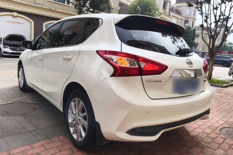 Used Nissan Tiida 2016 1.6L CVT Cool Dynamic Edition Rear Left 45 Deg