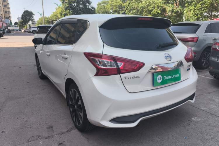 Used Nissan Tiida 2016 1.6L CVT ZhiZun Edition Rear Left 45 Deg