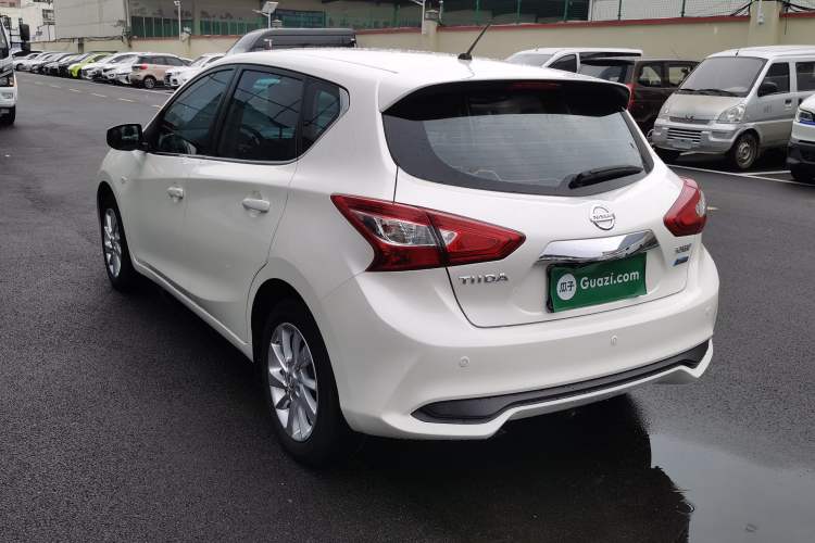 Used Nissan Tiida 2016 1.6L CVT Cool Dynamic Edition Rear Left 45 Deg