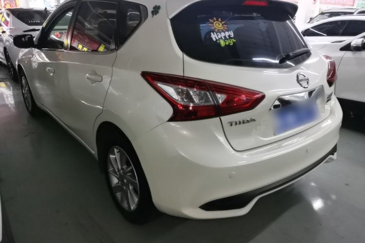 Used Nissan Tiida 2016 1.6L CVT Cool Dynamic Edition Rear Left 45 Deg
