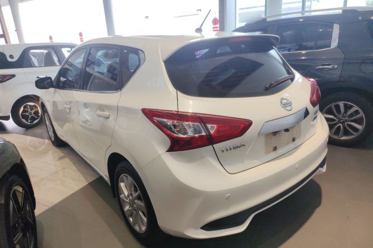 Used Nissan Tiida 2016 1.6L CVT Cool Dynamic Edition Rear Left 45 Deg