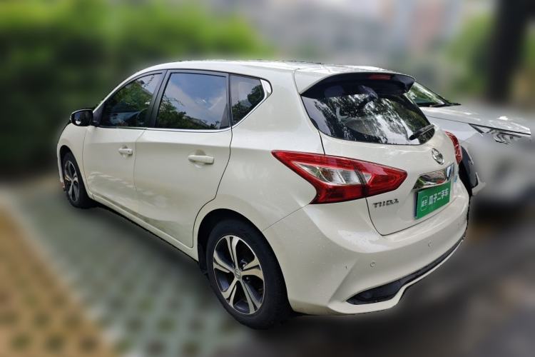 Used Nissan Tiida 2016 1.6L CVT Cool Dynamic Edition Rear Left 45 Deg