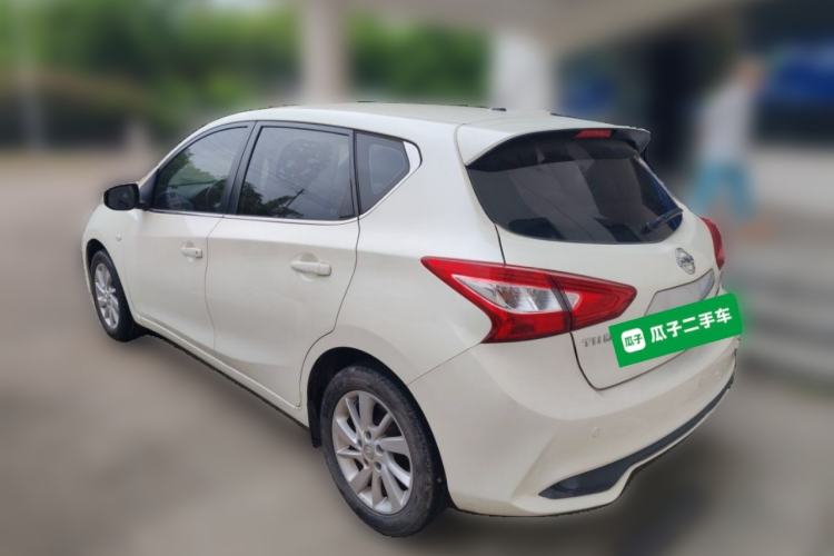 Used Nissan Tiida 2016 1.6L CVT Cool Dynamic Edition Rear Left 45 Deg