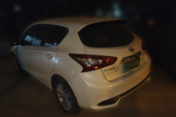 Used Nissan Tiida 2016 1.6L Manual Cool Edition Rear Left 45 Deg