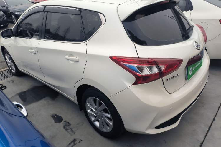 Used Nissan Tiida 2016 1.6L CVT Cool Dynamic Edition Rear Left 45 Deg