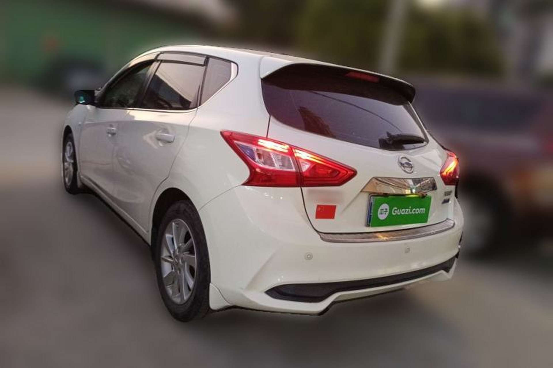Used Nissan Tiida 2016 1.6L CVT Cool Dynamic Edition Rear Left 45 Deg