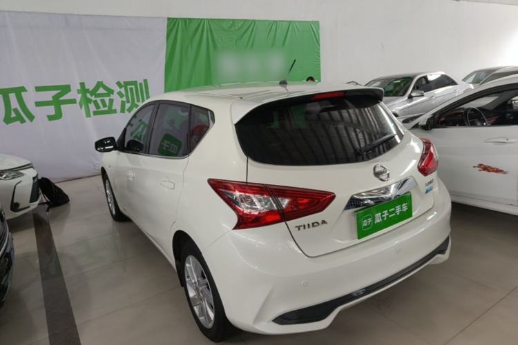 Used Nissan Tiida 2016 1.6L CVT Cool Dynamic Edition Rear Left 45 Deg