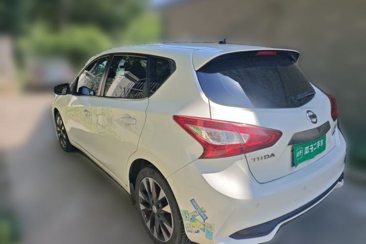Used Nissan Tiida 2016 1.6L CVT ZhiZun Edition Rear Left 45 Deg