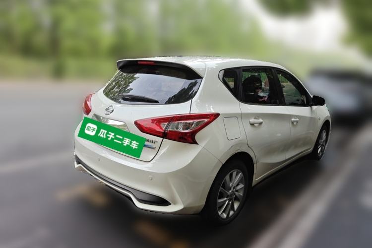 Used Nissan Tiida 2016 1.6L CVT Cool Dynamic Edition Rear Right 45 Deg