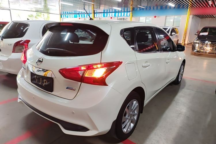 Used Nissan Tiida 2016 1.6L CVT Cool Dynamic Edition Rear Right 45 Deg