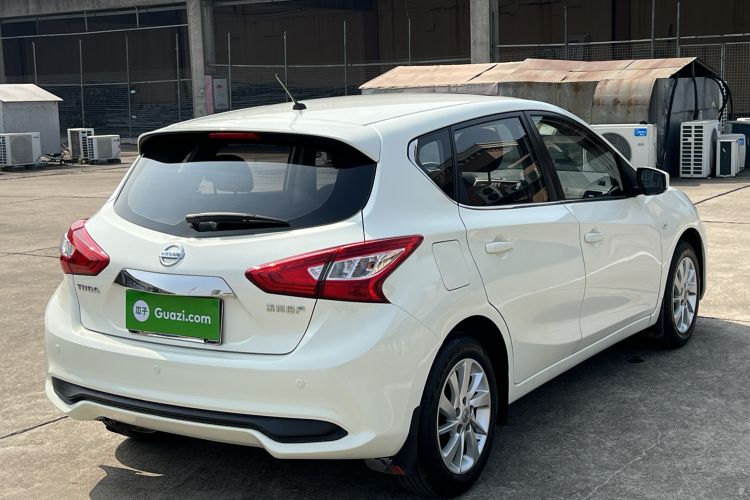 Used Nissan Tiida 2016 1.6L Manual Cool Edition Rear Right 45 Deg
