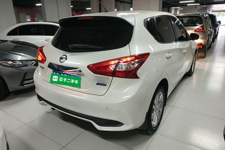 Used Nissan Tiida 2016 1.6L CVT Cool Dynamic Edition Rear Right 45 Deg