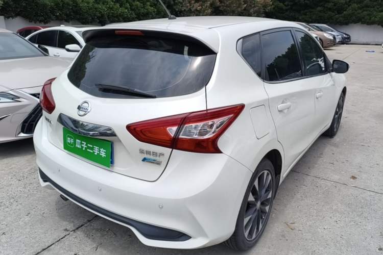 Used Nissan Tiida 2016 1.6L CVT ZhiZun Edition Rear Right 45 Deg