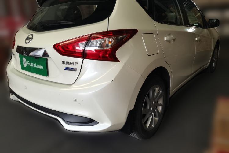 Used Nissan Tiida 2016 1.6L CVT Cool Dynamic Edition Rear Right 45 Deg