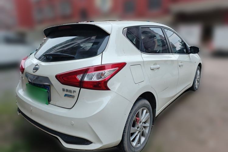 Used Nissan Tiida 2016 1.6L CVT Cool Dynamic Edition Rear Right 45 Deg